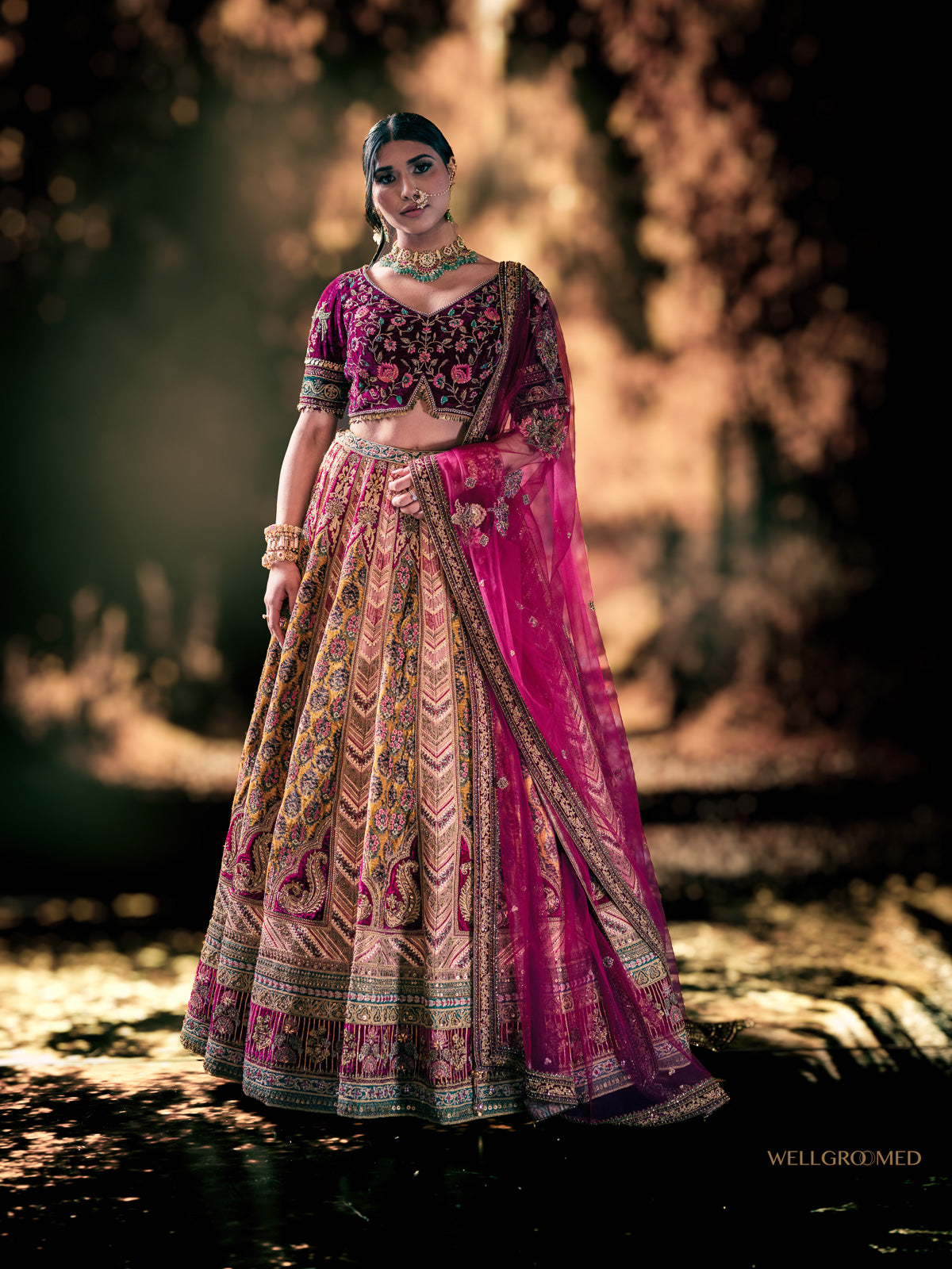 Nandini bridal lehenga by WellGroomed