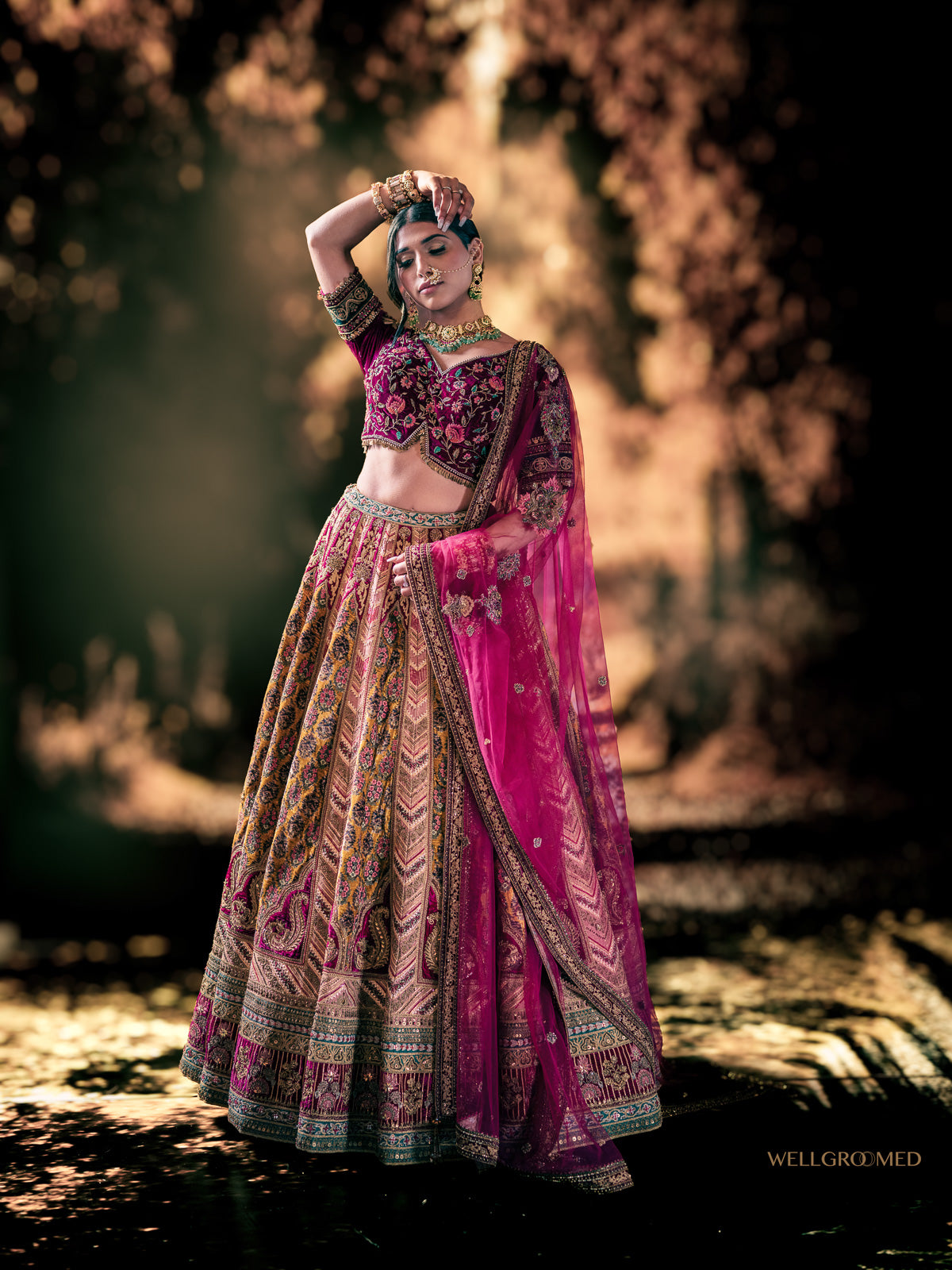 Nandini bridal lehenga by WellGroomed
