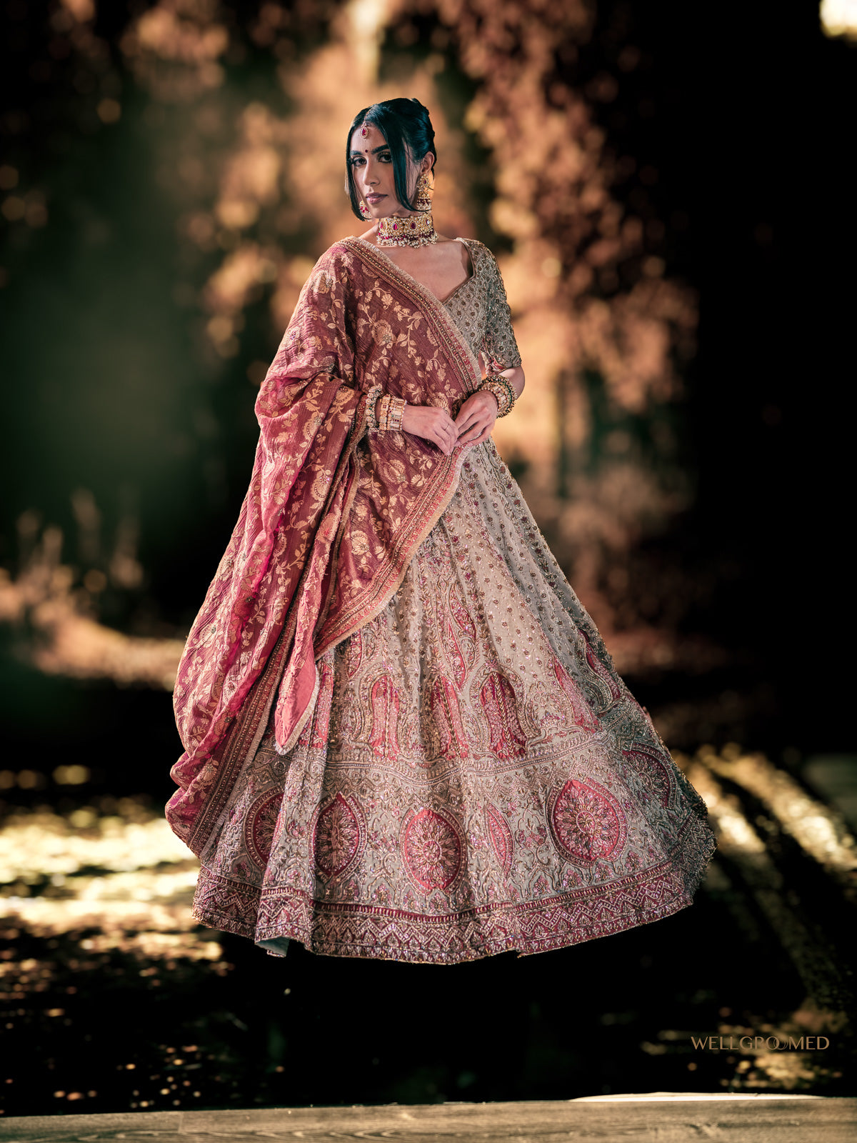 Isha bridal lehenga by WellGroomed
