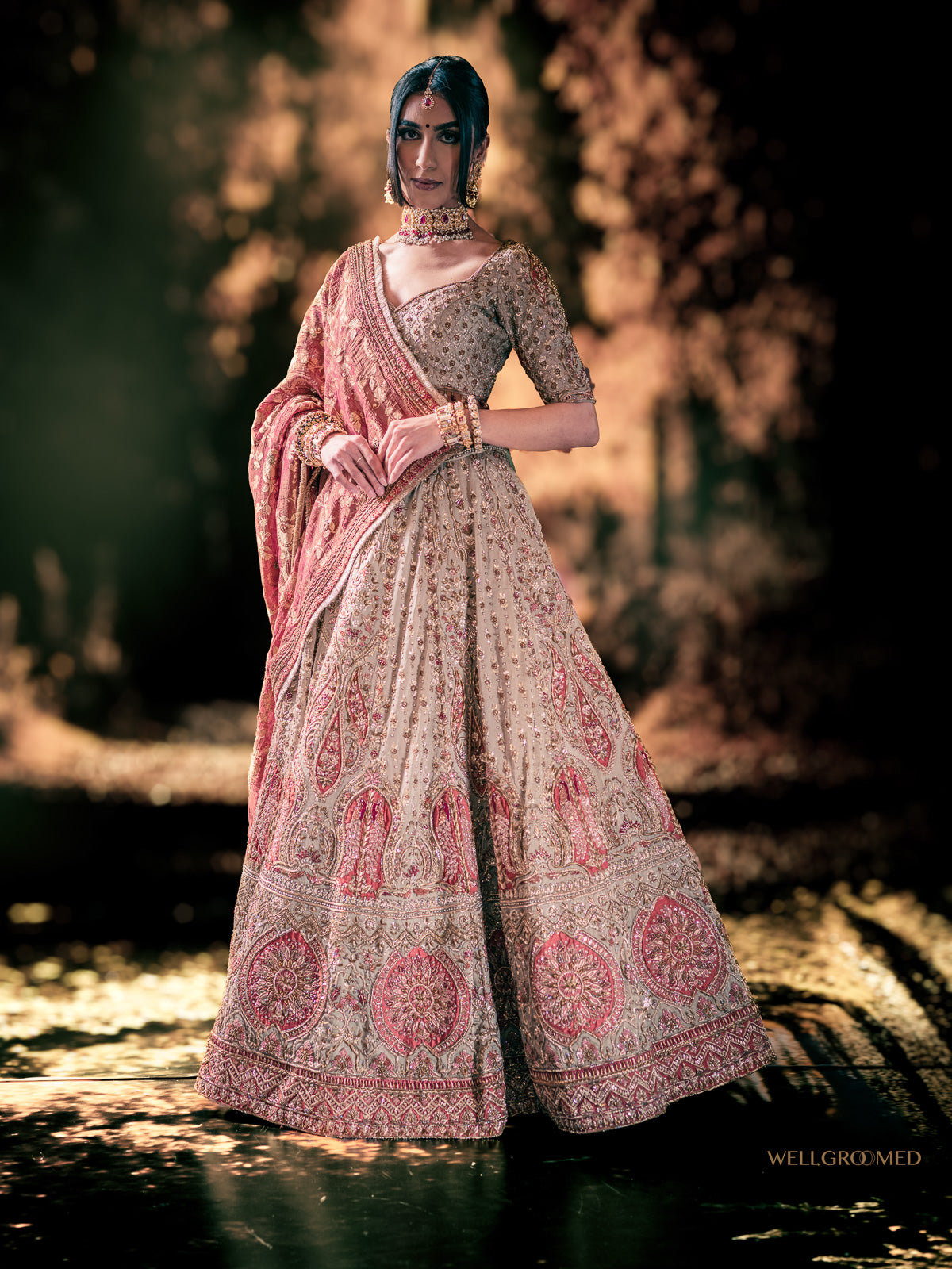 Isha bridal lehenga by WellGroomed