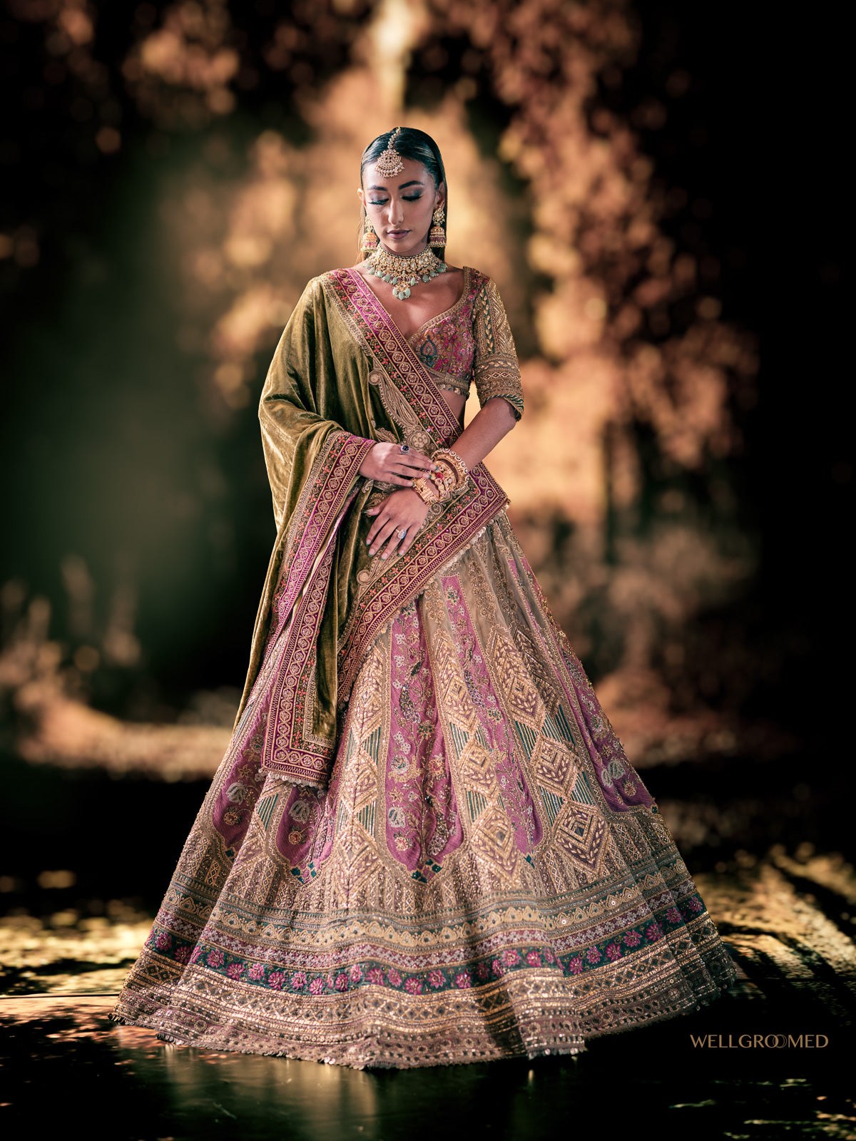 Kriti bridal lehenga by WellGroomed