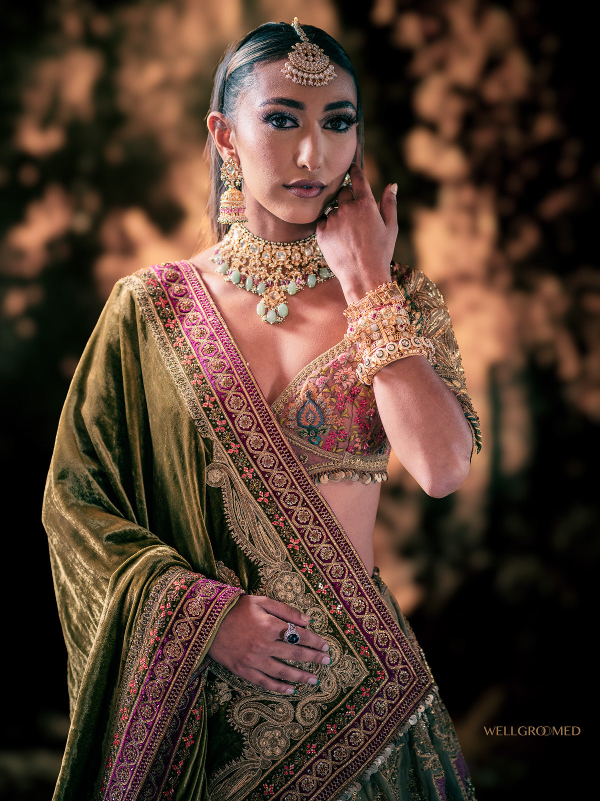 Kriti bridal lehenga by WellGroomed