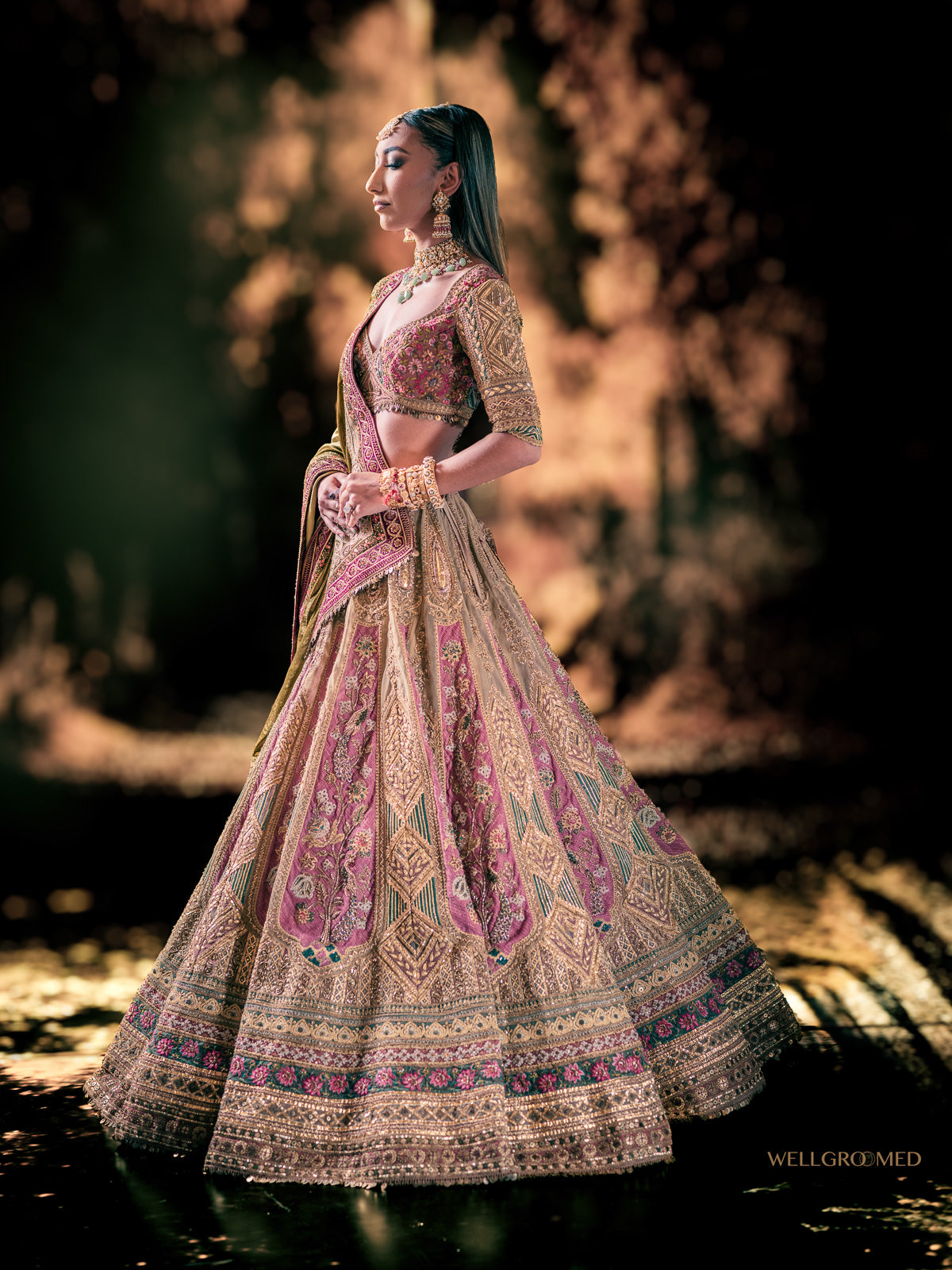Kriti bridal lehenga by WellGroomed