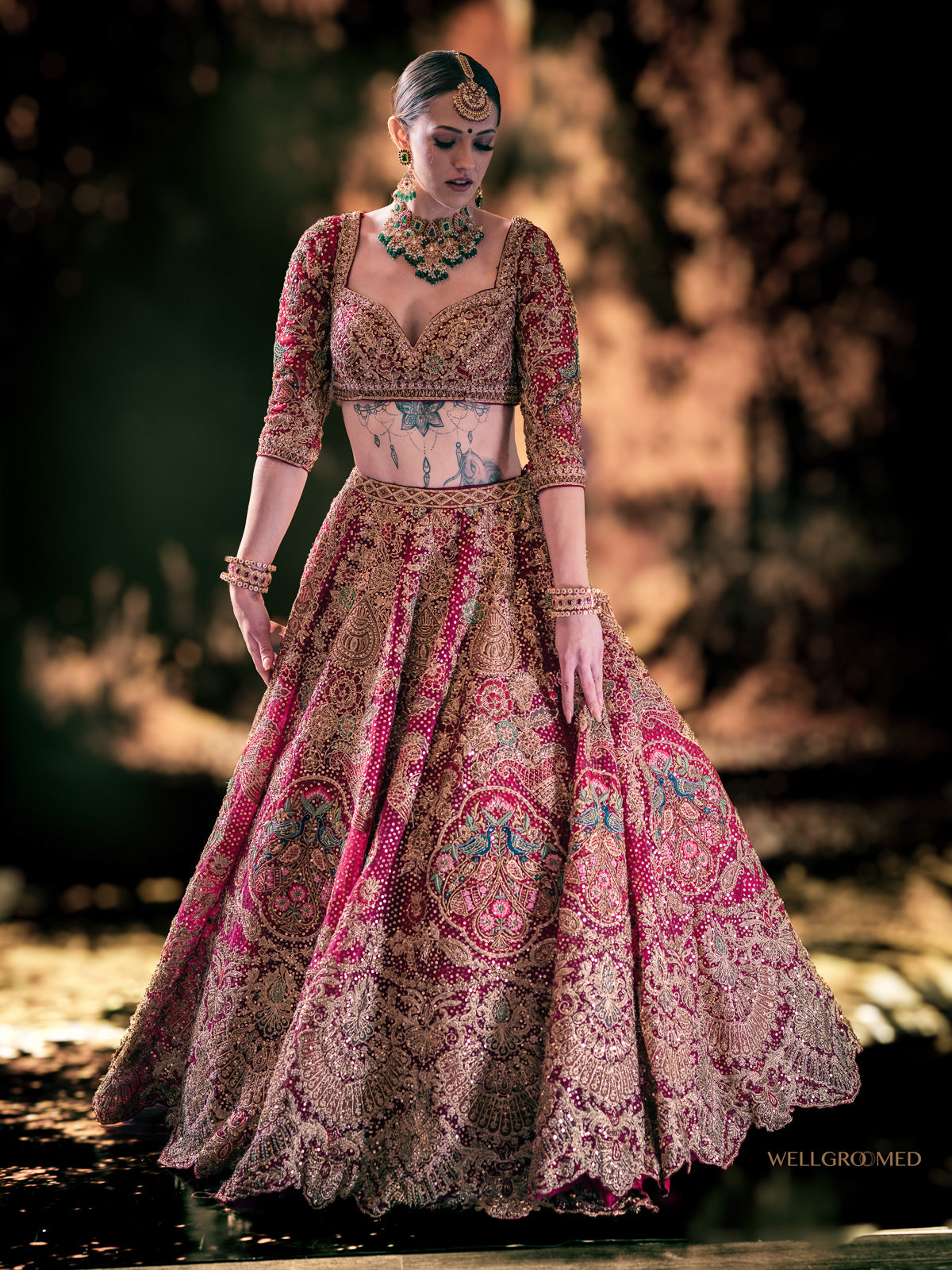 Sanvi bridal lehenga by WellGroomed
