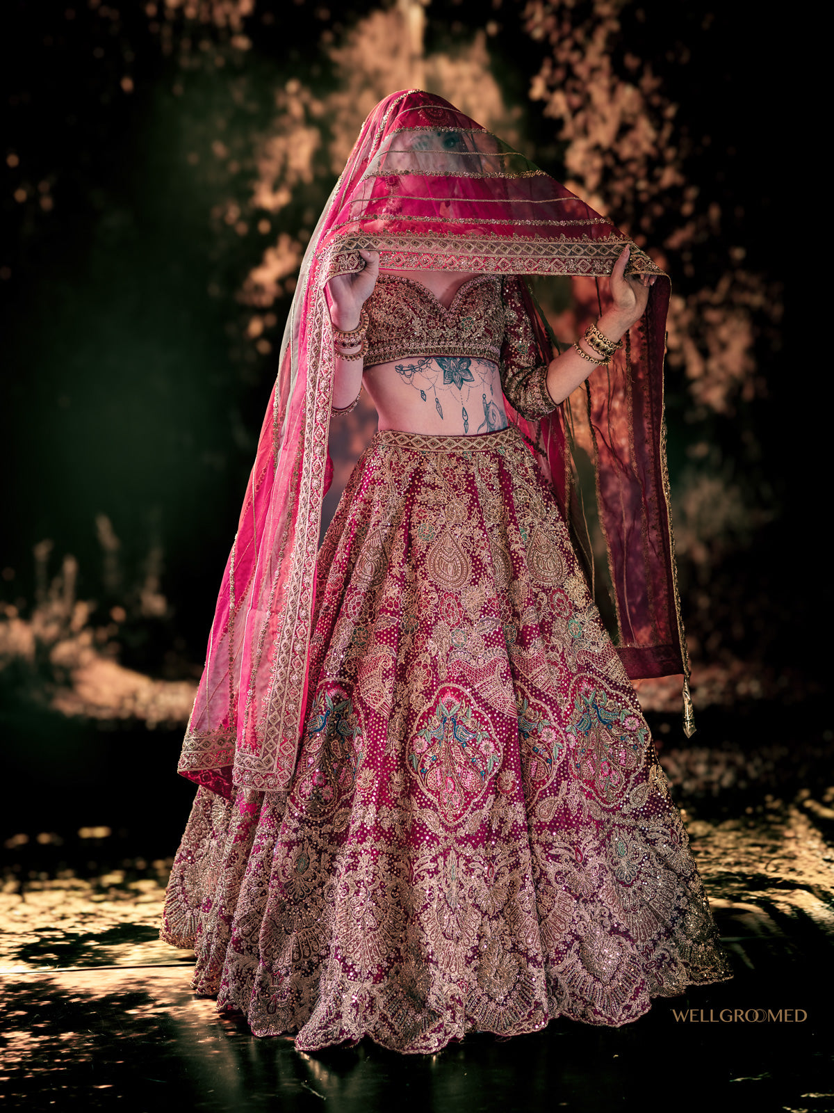 Sanvi bridal lehenga by WellGroomed