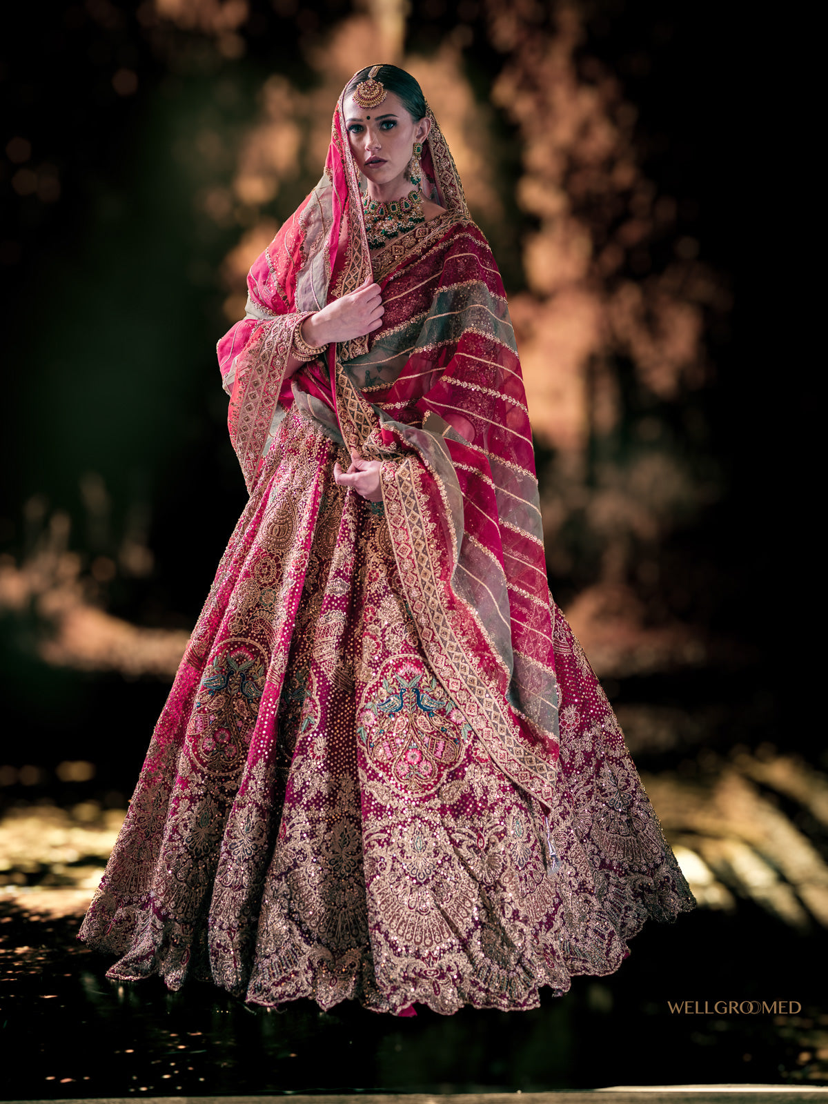 Sanvi bridal lehenga by WellGroomed