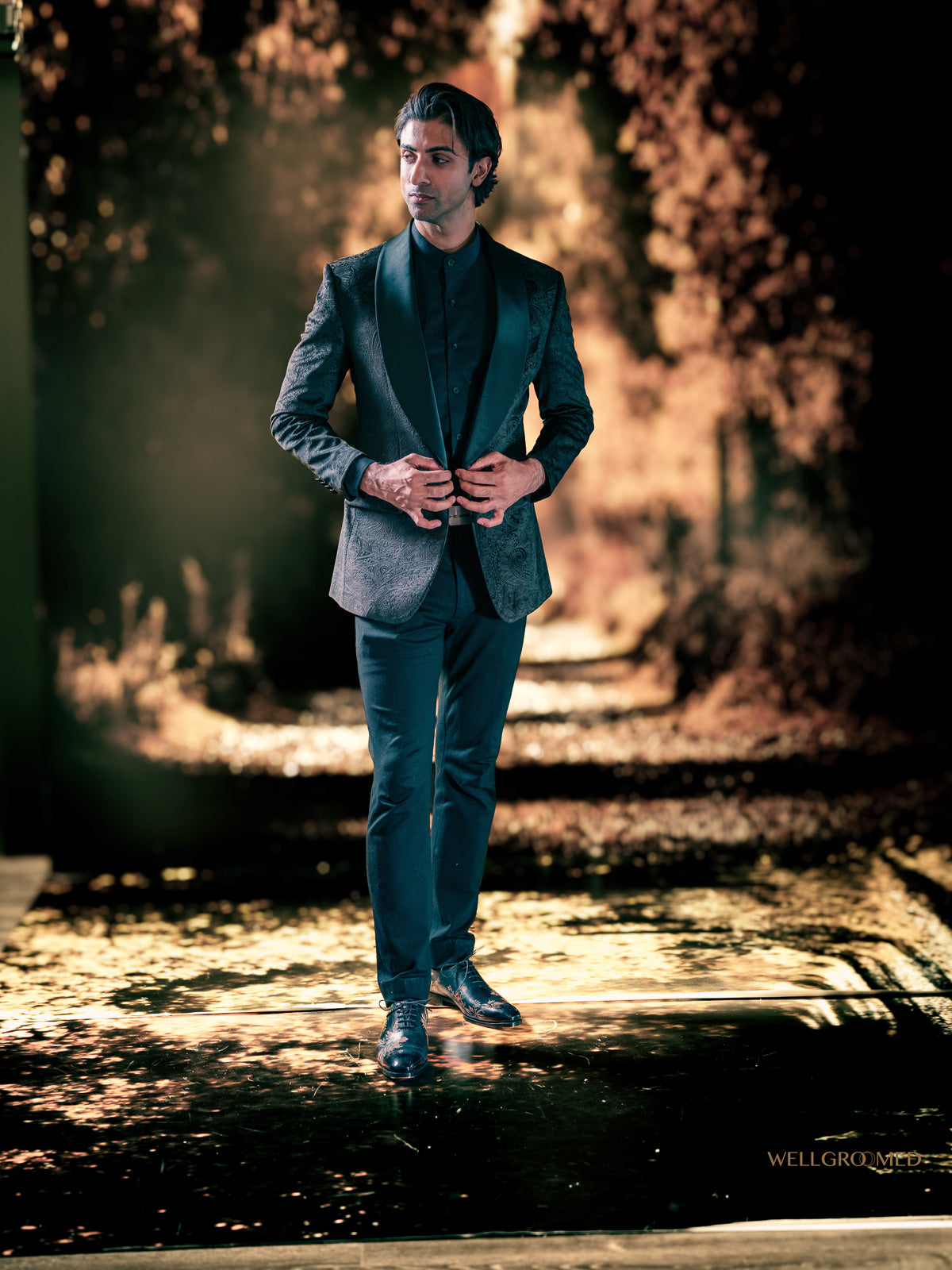 Printed blazer by WellGroomed
