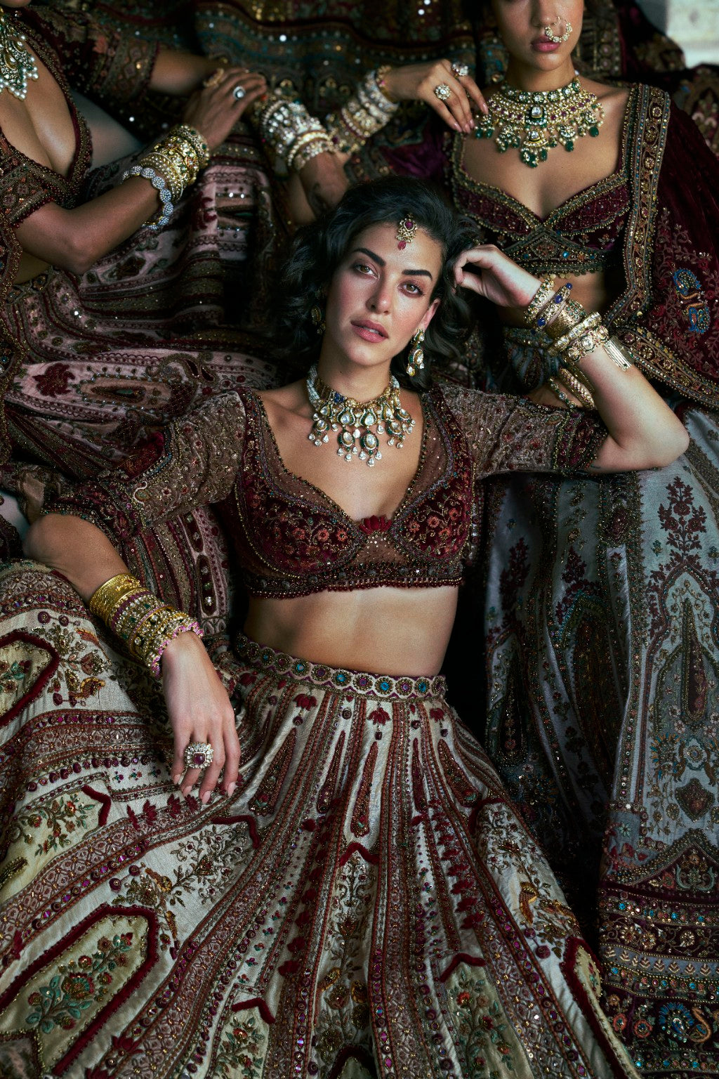Aashni bridal lehenga campaign