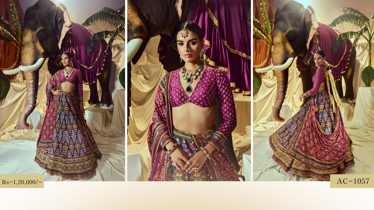 Jagmag Sangeet Lehenga AC-1057