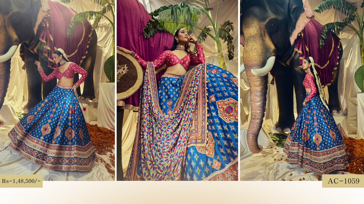 Jagmag Sangeet Lehenga AC-1059