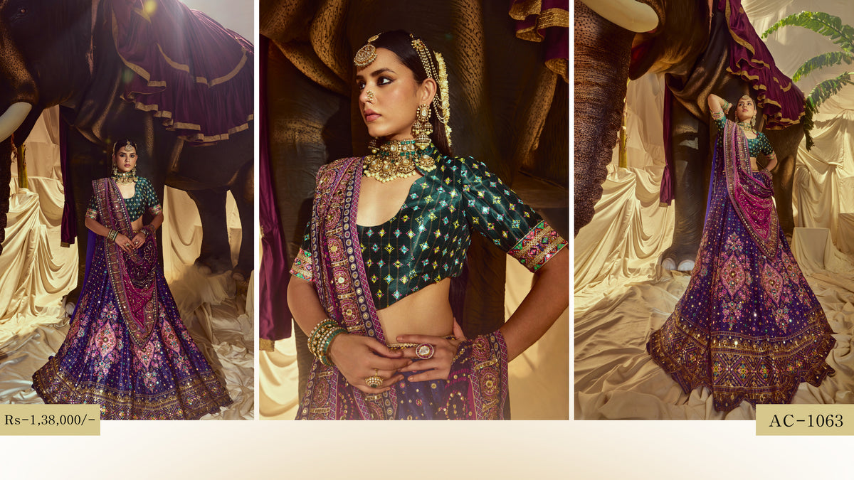 Jagmag Sangeet Lehenga AC-1063