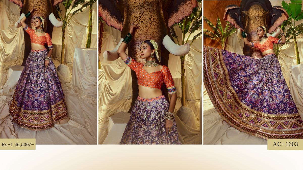 Jagmag Sangeet Lehenga AC-1603