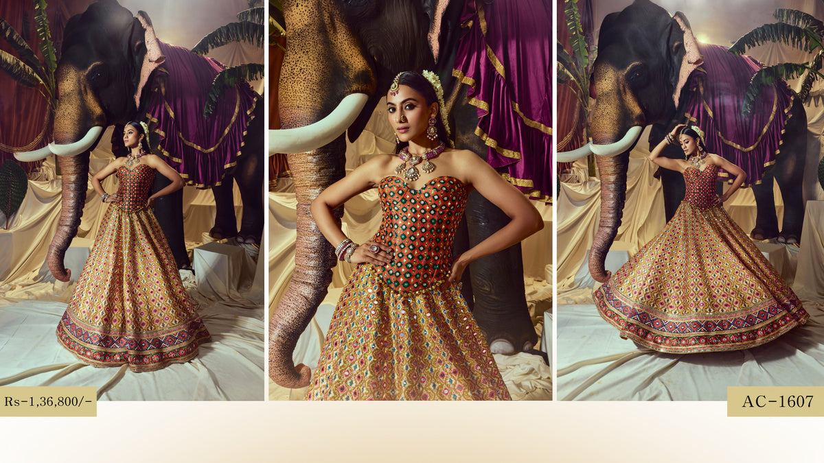 Jagmag Sangeet Lehenga AC-1607
