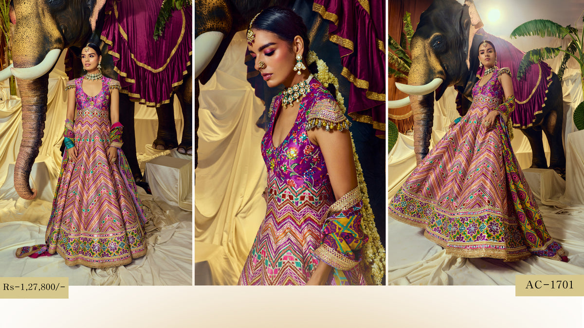 Jagmag Sangeet Lehenga AC-1701
