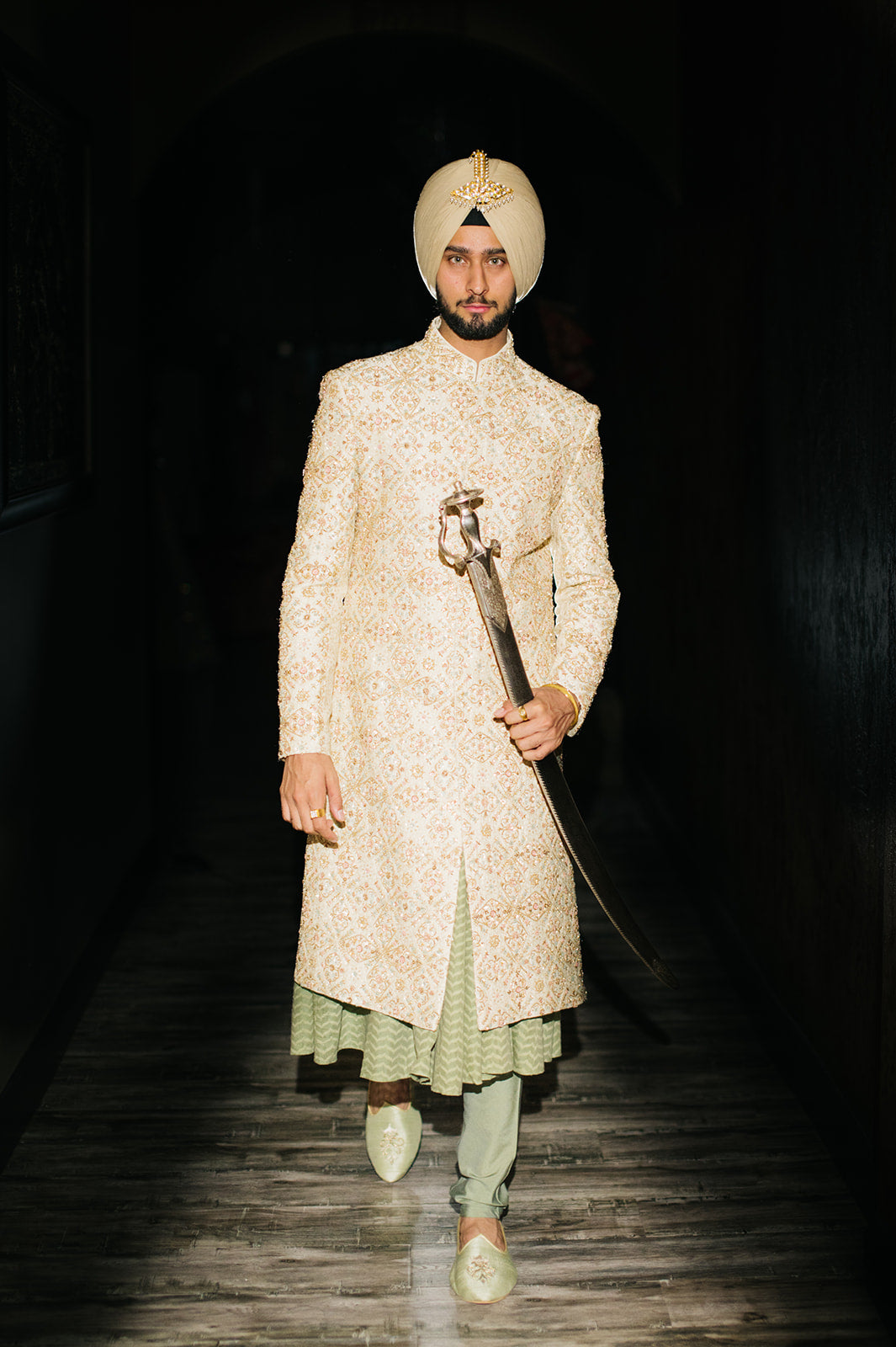 Yaan groom sherwani by WellGroomed