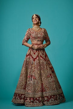 Jhansi bridal lehenga by WellGroomed
